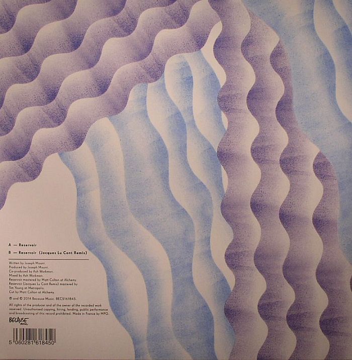 Metronomy – Reservoir (12", Because Music, 2014) Back Cover