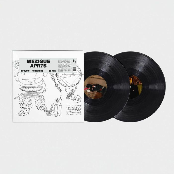 Mézigue – Apr7s (2xLP, D.KO Records, 2025) Back Cover