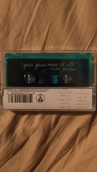 Modern Baseball – You're Gonna Miss It All (Cassette, Run For Cover Records, 2025) image 04
