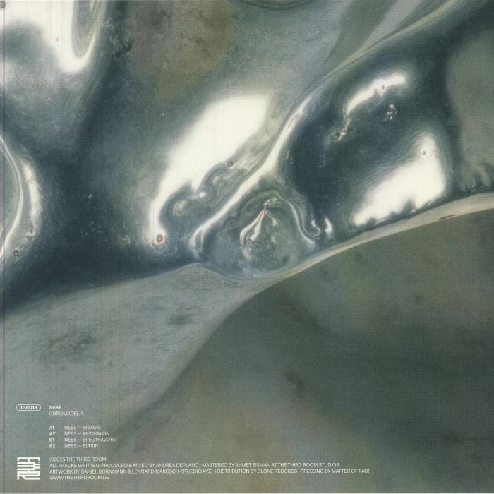 Ness – Chromadelia (12", The Third Room, 2026) Back Cover