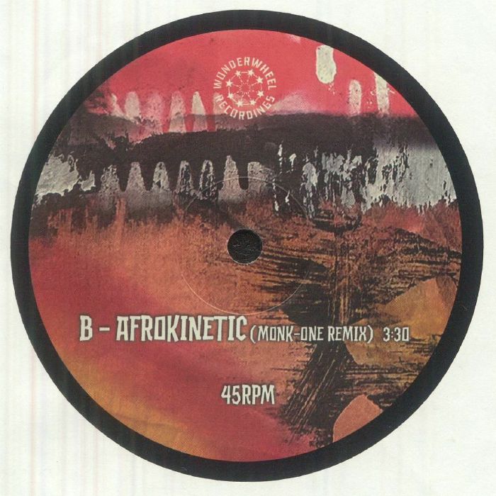 Jungle Brothers Nickodemus Mamadou Tangoudia – Afrokinetic (7", Wonderwheel Recordings, 2026) Back Cover