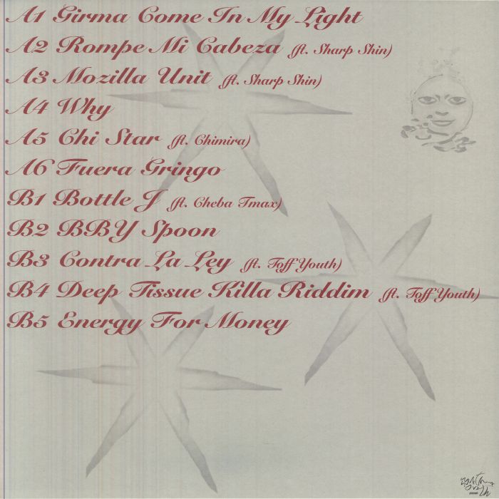Nicolini – Quita Maldicion (LP, South Of North, 2026) Back Cover