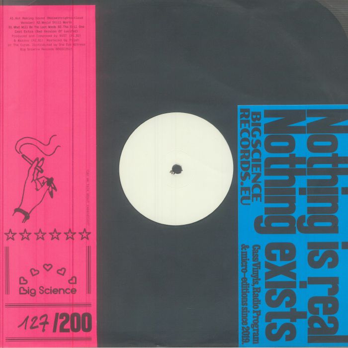 NVST Warzou – Nothing is Real, Nothing Exists (12", Big Science Records, 2025) Back Cover