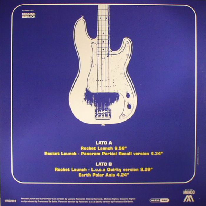 Odeon – Rocket Launch (12", Mondo, 2017) Back Cover