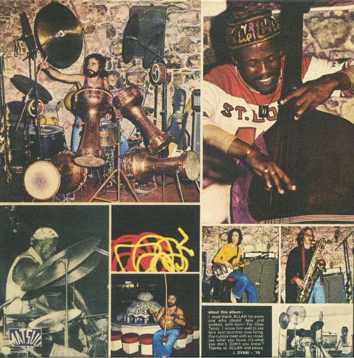 Okay Temiz / Johnny Dyani – Witchdoctor's Son (LP, Matsuli Music, 2019) Back Cover