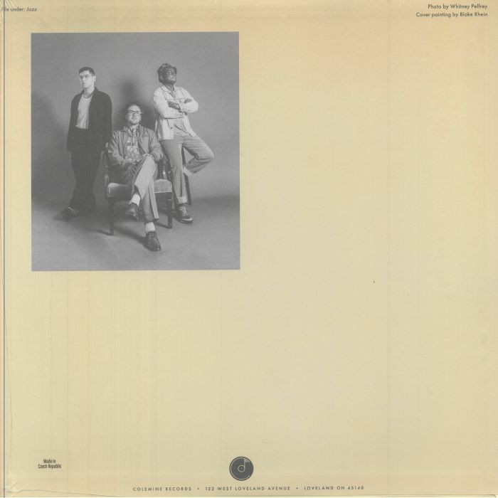 Okonski – Entrance Music (LP, Orange Swirl, Colemine Records, Colemine Records, 2025) back cover