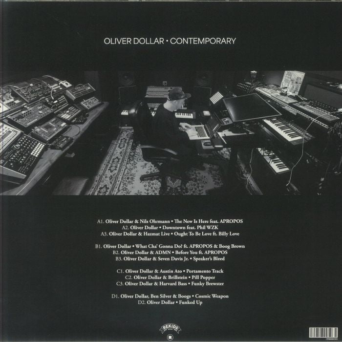 Oliver Dollar – Contemporary (2x12", REKIDS, 2025) Back Cover