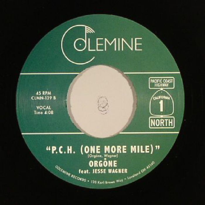 Orgōne – Bulletproof (7", Colemine Records, 2017) Back Cover