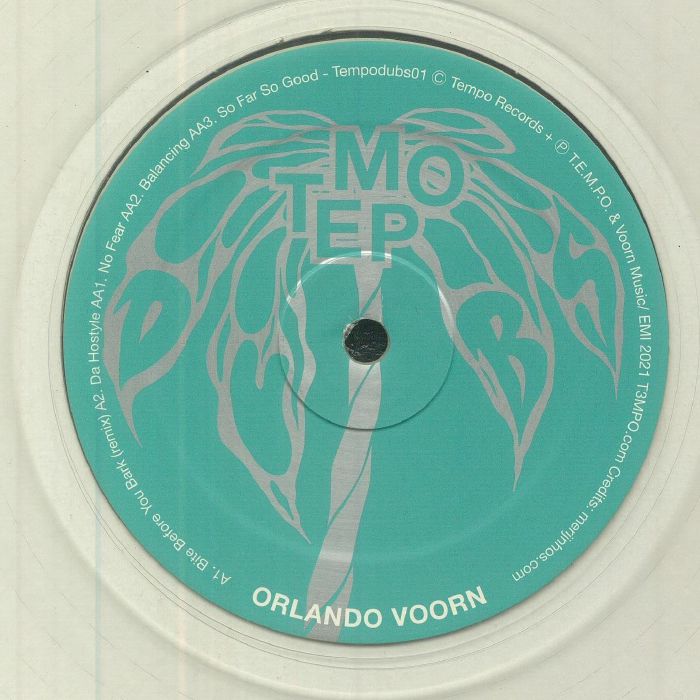 Orlando Voorn – Bite Before You Bark Remix (12", Clear, Tempo Records, 2023) Back Cover