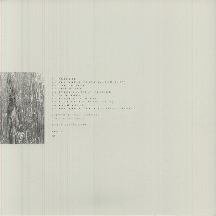 Pablo Bolivar , Alexandra Savvidi – Other Stories (LP, Seven Villas, 2025) Back Cover