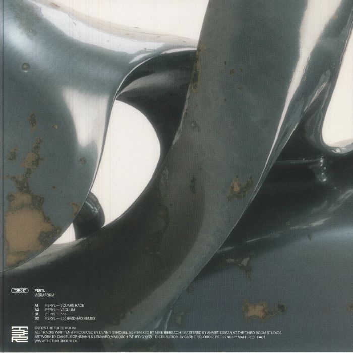 Peryl – Vibraform (12", The Third Room, 2025) Back Cover