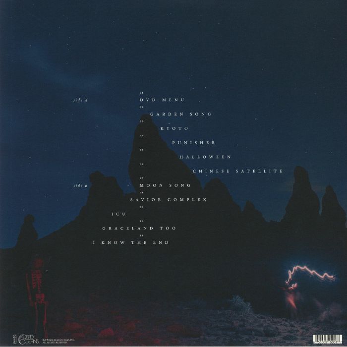 Phoebe Bridgers – Punisher (LP, Dead Oceans, 2020) Back Cover