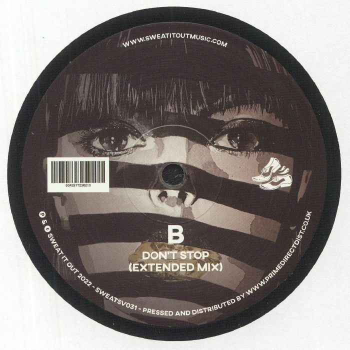 Purple Disco Machine – At The Disko / Don’t Stop (12", Sweat It Out!, 2025) back cover