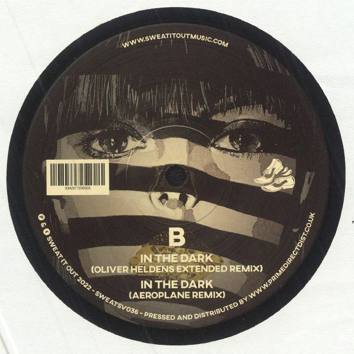 Purple Disco Machine + Sophie And The Giants – In The Dark Remixes (12", Sweat It Out!, 2025) back cover