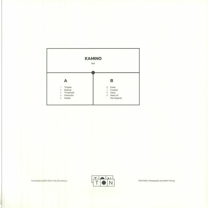 RH1 – Kamino (12", 180 gr., TON TON, 2025) back cover