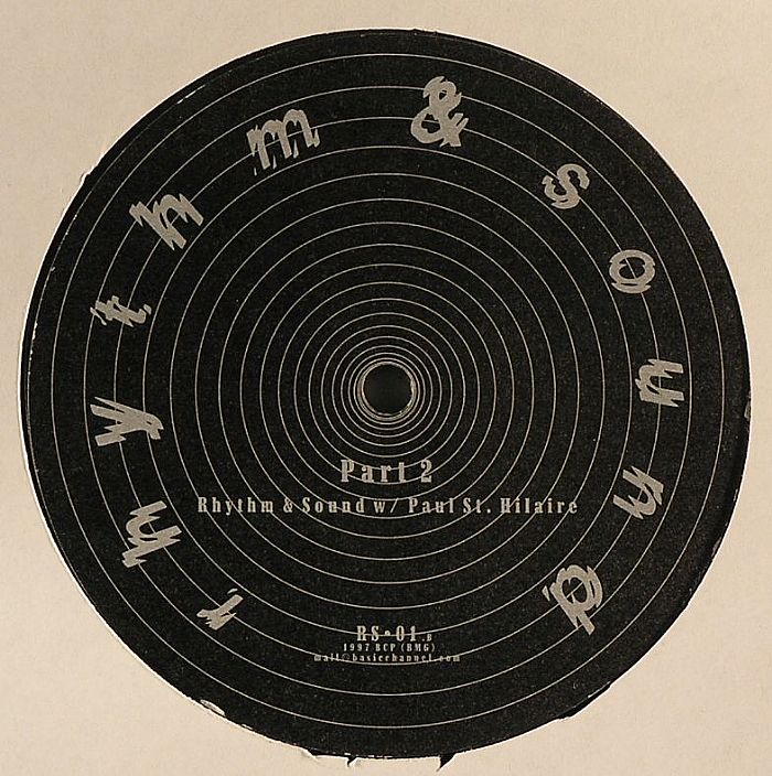 Rhythm & Sound w/ Paul St. Hilaire – Music A Fe Rule (12", Rhythm & Sound, 2025) back cover