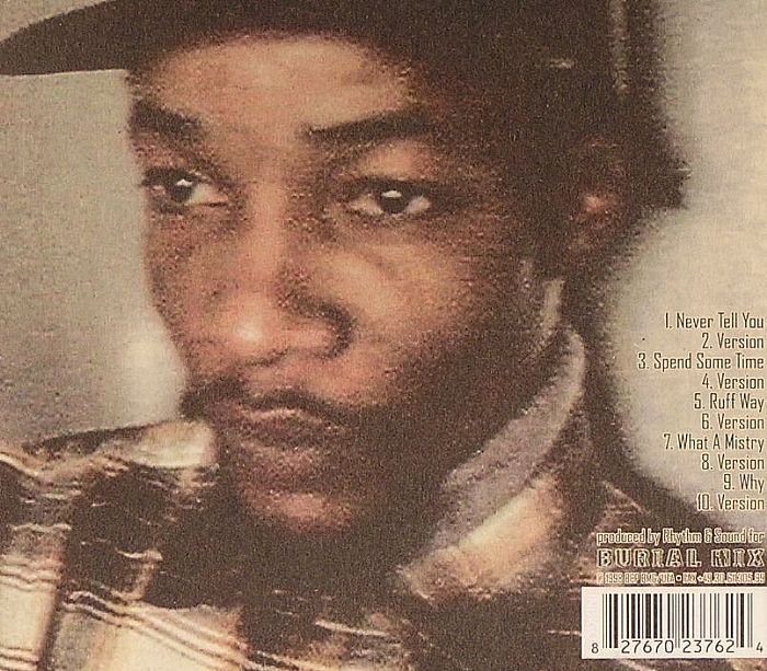 Rhythm & Sound Paul St. Hilaire – Showcase (CD, Burial Mix, 2003) Back Cover