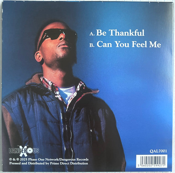 Fo' Clips Eclipse - Be Thankful (7") (Blue)