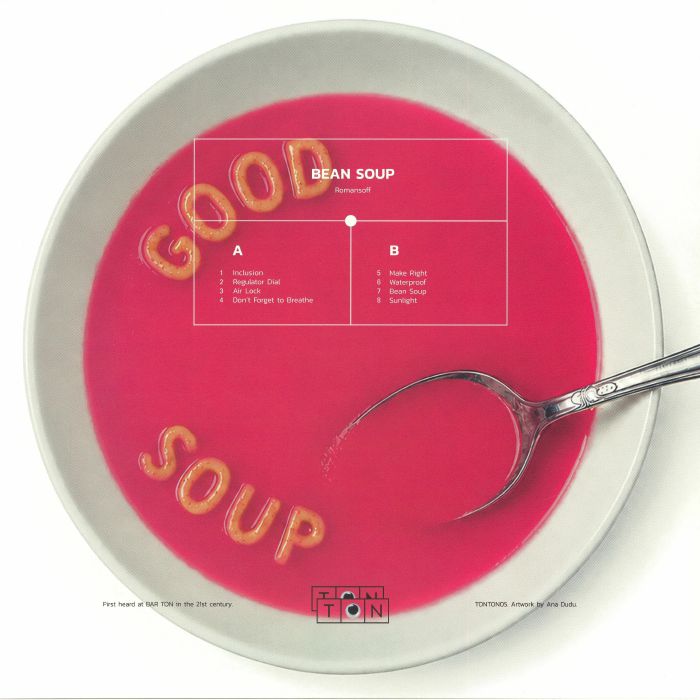 Romansoff – Bean Soup (LP, TON TON, 2026) Back Cover