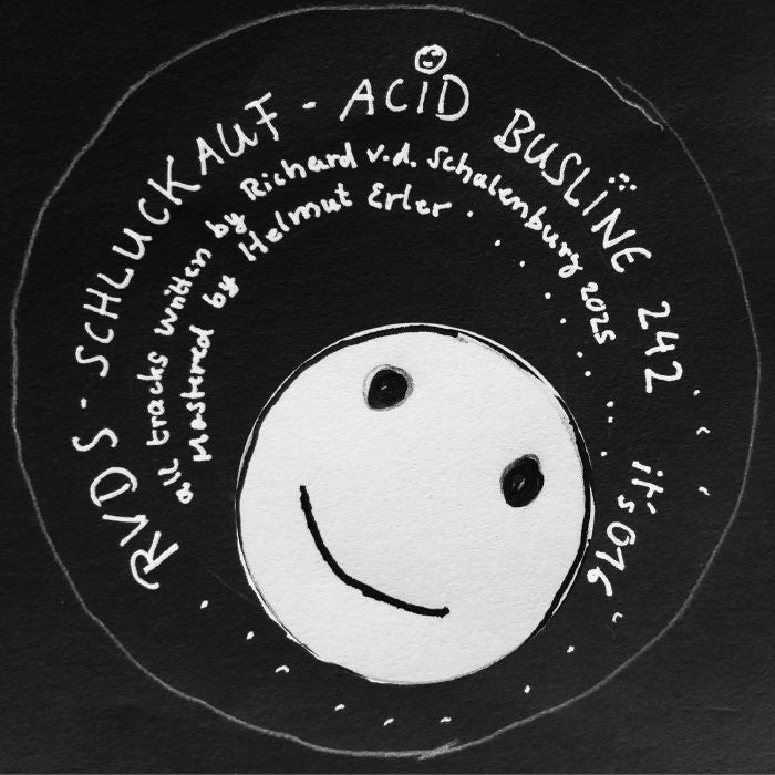 Rvds – too much ACID (12", It's, 2026) Back Cover