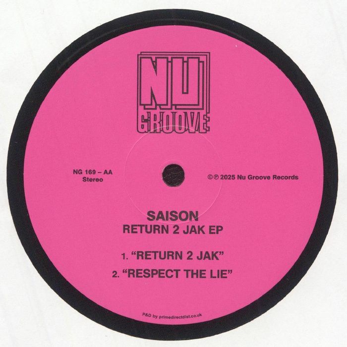 Saison – Return 2 Jak EP (12", Nu Groove Records, 2025) back cover