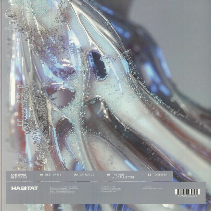 Sam Shure – Best Of Me (12", Habitat Recordings, 2026) Back Cover