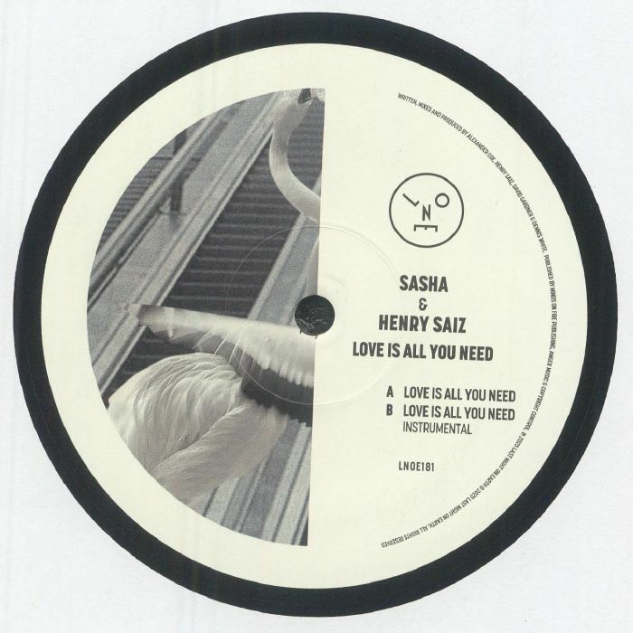 Sasha Henry Saiz – Love Is All You Need (12", Last Night On Earth, 2025) Back Cover