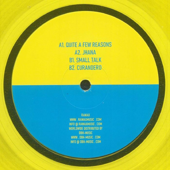 Silat Beksi – Curandero EP (12", Transparent Yellow, Rawax, 2026) Back Cover