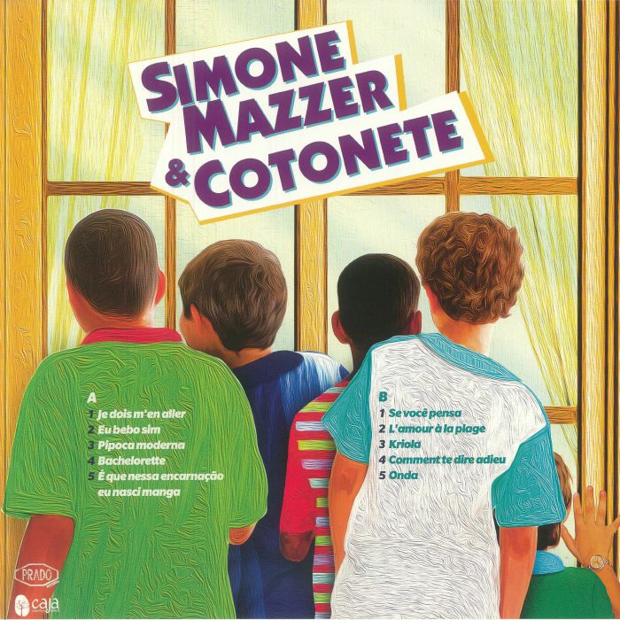 Simone Mazzer & Cotonete – Simone Mazzer & Cotonete (LP, Prado Records, 2025) Back Cover