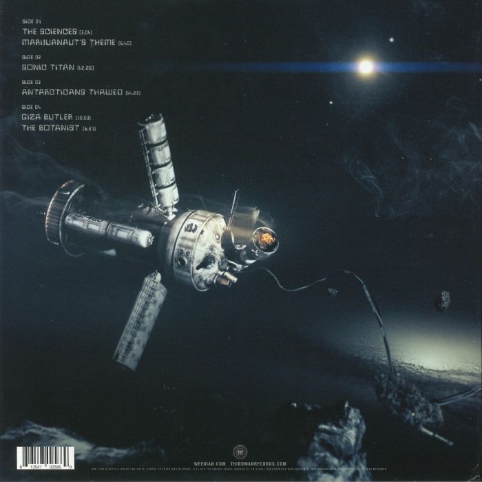 Sleep – The Sciences (2xLP, Third Man Records, 2018) Back Cover
