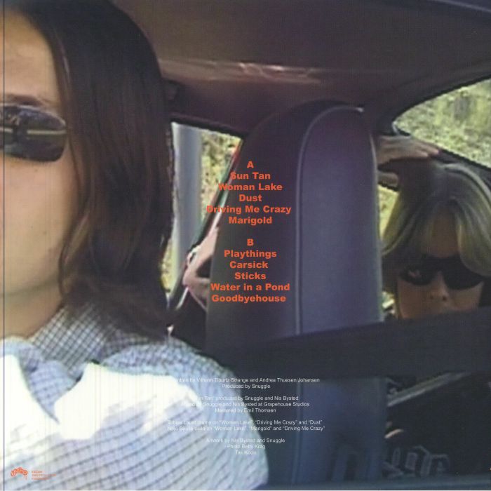 Snuggle – Goodbyehouse (LP, 180g Clear, Escho, 2025) Back Cover