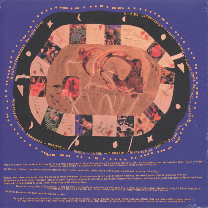 Sofie Birch – Bivabippabualukka (LP, Stroom, 2026) Back Cover
