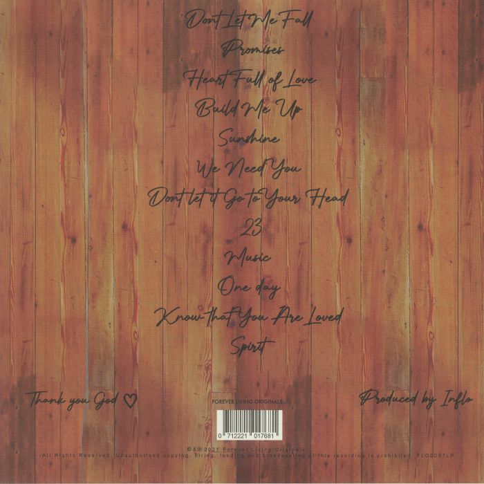 Cleo Sol – Mother (2xLP, Gatefold, Forever Living Originals, 2022) Back Cover