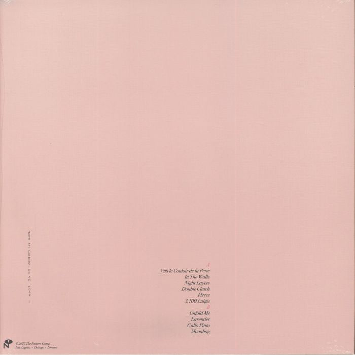 Sooj – Crusher (LP, Moonbag Grey, Numero Group, 2026) Back Cover