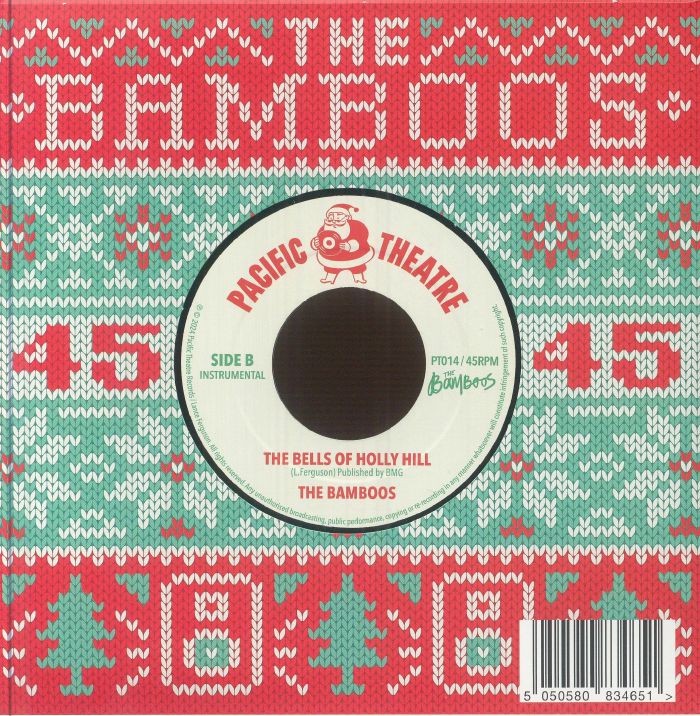 The Bamboos – Wrapt In A Beau (7", Pacific Theatre, 2024) Back Cover