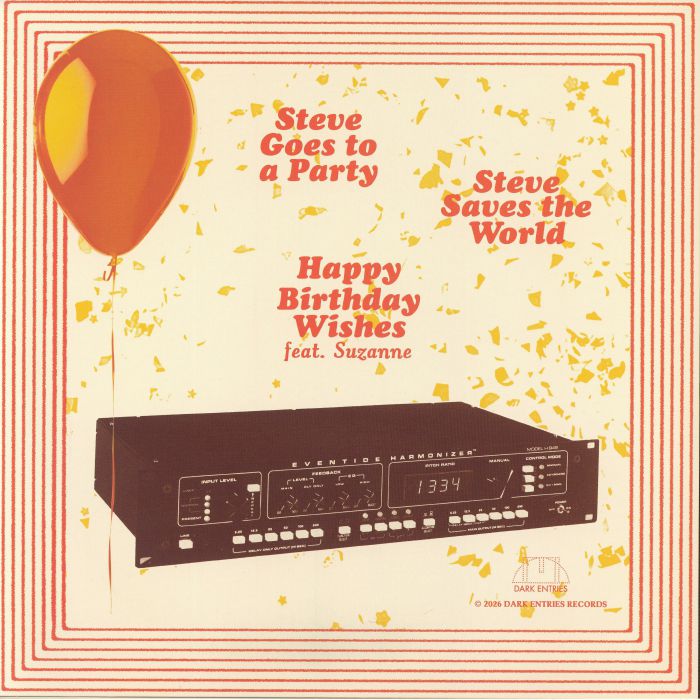 Steve – Out Of The Closet (12", Dark Entries, 2026) Back Cover