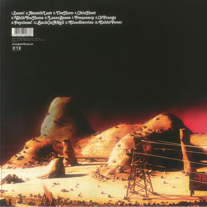 Super Furry Animals – Love Kraft (2xLP, Strangetown Records, 2025) Back Cover