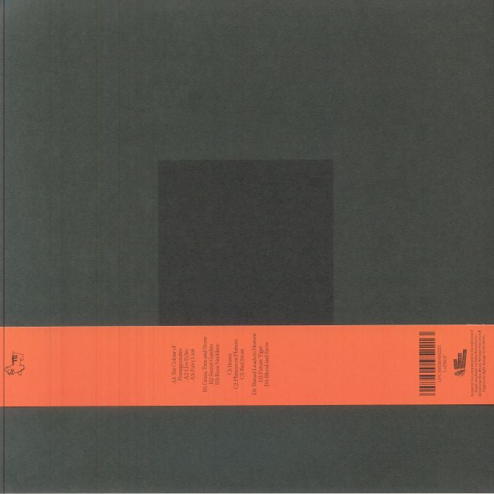 Susumu Yokota – The Boy And The Tree (2xLP, Orange, Lo Recordings, 2026) Back Cover