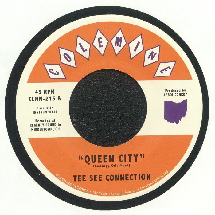 Tee See Connection – Skyline Chili Churner (7", Colemine Records, 2024) Back Cover