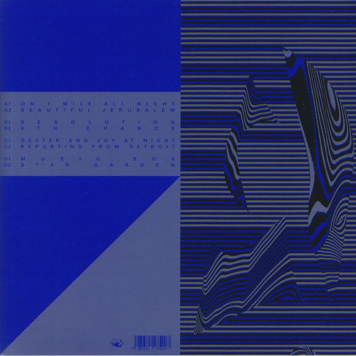 Terrence Dixon – Reporting From Detroit (2x12", Rush Hour, 2021) Back Cover