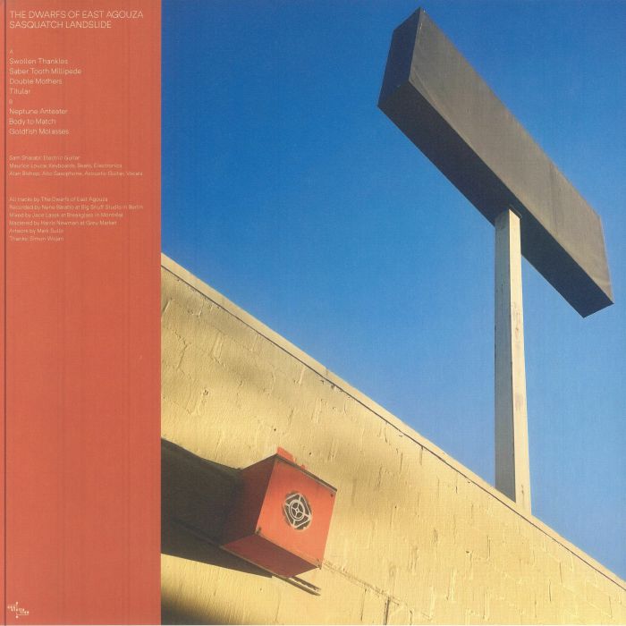 The Dwarfs of East Agouza – Sasquatch Landslide (LP, Constellation, 2025) back cover