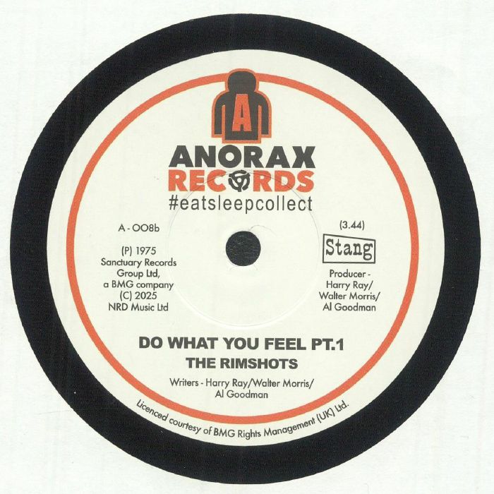 The Moments / The Rimshots – Just Having Your Love / Do What You Feel Pt. 1 (7", Anorax Records, 2025) Back Cover