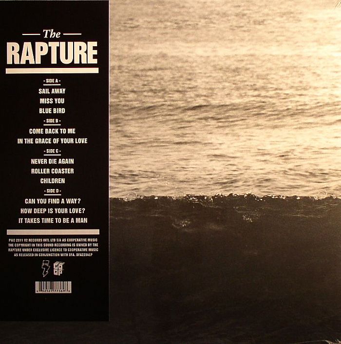 The Rapture – In The Grace Of Your Love (2xLP, DFA, 2026) Back Cover
