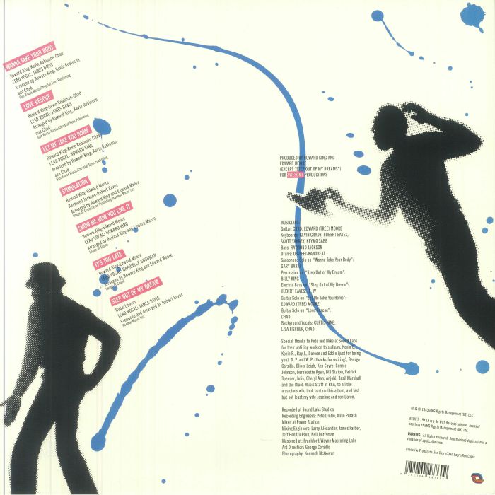 The Strangers – The Strangers (LP, Be With Records, 2025) Back Cover