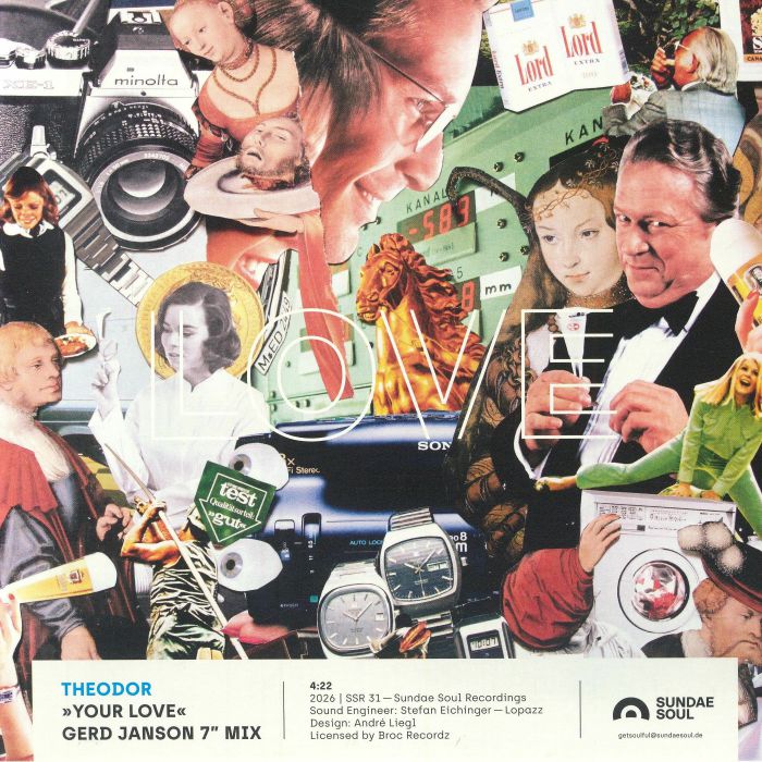 Theodor – Your Love (7", Sundae Soul, 2026) Back Cover