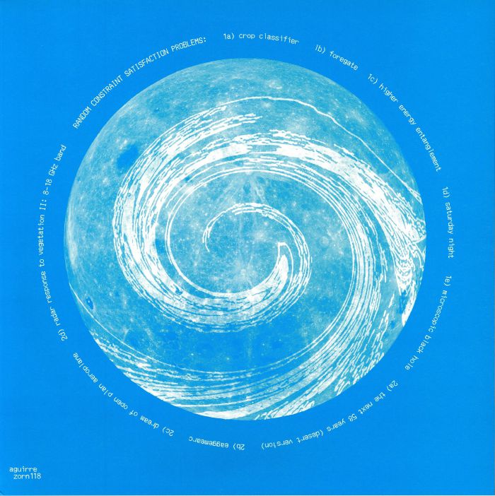 Thomas Bush – Random Constraint Satisfaction Problems (LP, Aguirre Records, 2026) Back Cover