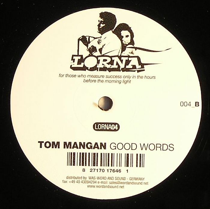 Tom Mangan – Good Words (12", Lorna, 2007) Back Cover