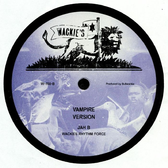 Tony Jackson / Jah B – Mother I Love You / Vampire (12", Wackie's, 2025) back cover