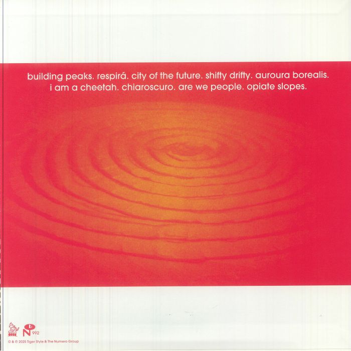 Tristeza – Dream Signals In Full Circles (LP, Coke Bottle Clear, Numero Group, 2025) Back Cover