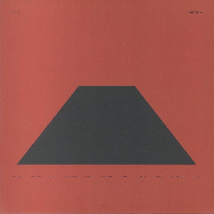Tycho – Epoch (LP, Clear, Ghostly International, 2022) Back Cover